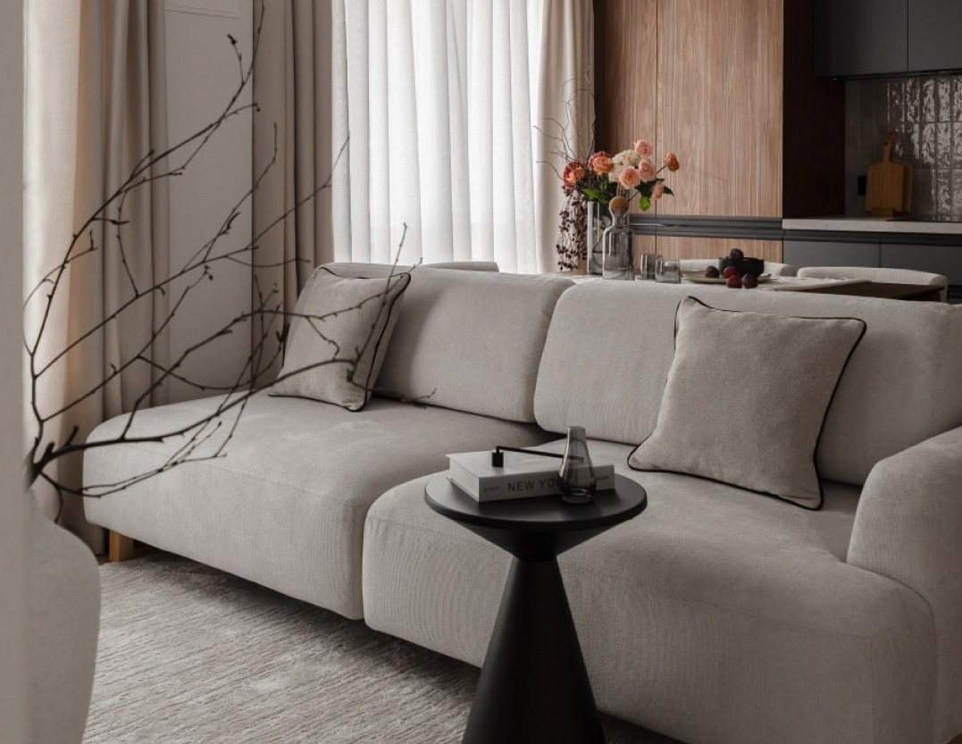 Формула спокойствия: строгий интерьер в евротрешке 51,6 м²