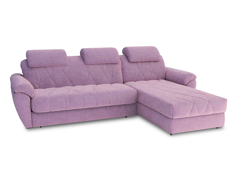 Угловой диван с большим канапе