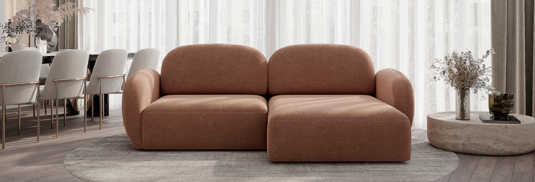 Новая коллекция диванов «КАМЕШКИ»